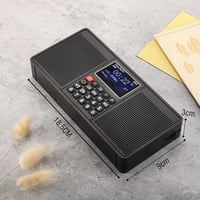 Raddy RD33 hordozható DAB/DAB+ digitális rádió, MP3 lejátszóval és Bluetooth-szal 7