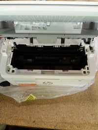 HP LaserJet MFP M140we crno-bijeli laserski višenamjenski pisač, skener, kopirka, Wi-Fi, AirPrint, obostrani ispis, USB, A4, rabljeno 3