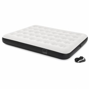 Bestway Outfit Air felfújható dupla légmatrac 2 személyes 191x137x22 cm beépített pumpával, hordtáska nélkül (állapot: lásd a 2. képet)