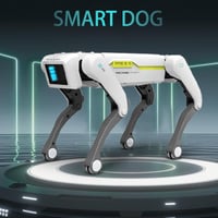 Teeggi Interaktív Robot Kutya - Programozható Távirányítós Játék 3-12 Éves Gyerekeknek, Bluetooth Applikációval, Tánc és Zene Funkciókkal, F 2