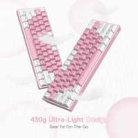 Redragon K617 RGB Mechanikus Gamer Billentyűzet - 60% Kompakt, 61 Gombos, Vezetékes, Lineáris Piros Kapcsolókkal, Pro Driver Támogatással 3