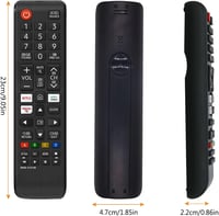 FOXRMT BN59-01315B Univerzális Távirányító Samsung Smart TV-hez - 4K/QLED/UHD Kompatibilis, Programozás Nélküli Csere, Netflix Gyorsgombbal 6
