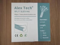 Alex Tech 2,4 méteres kábelrendező burkolat PC-hez, 13 mm átmérővel 7