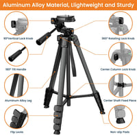 Handy 172cm-es állvány okostelefonhoz és táblagéphez - távirányítóval, univerzális 5