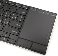 Rii Mini i22S Vezeték Nélküli + Bluetooth Billentyűzet Érintőpaddal - Smart TV, TV Box, Tablet, Okostelefon, Konzol, PC, Fire TV Kompatibili 7