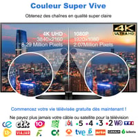 Antenă TV de interior/exterior 878DFOP DVB-T2, 39DBI, rază de recepție 480 km, antenă digitală TNT Freeview pentru utilizare în interior și exterior 4