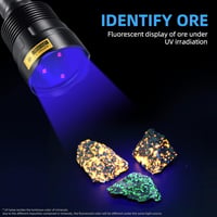 DarkBeam 365nm UV lámpa 36W - Erős fekete fény állatvizeletre, szivárgásra, ásványokra 6