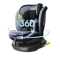 Reecle 360° Forgatható i-Size Gyerekülés ISOFIX Rögzítéssel 40-150 cm (0-36 kg), Születéstől 12 Éves Korig, ECE R129 Tanúsítvánnyal 1