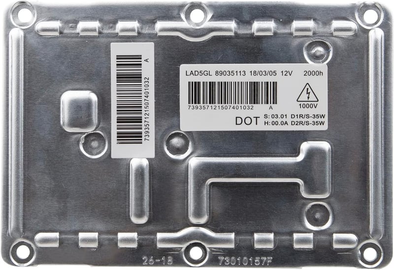 KASturbo 4 Pin-es HID Xenon Ballast - Audi A4, BMW E81/E87, Opel, VW Passat B6 Fényszóróvezérlő