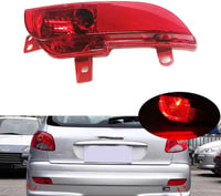 Ocnvlia 6350HA Bal Hátsó Lökhárító Lámpa Ködlámpa Visszaverő Peugeot 206 207 Modellekhez - Izzóval, 500212234A2 7