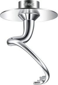 KitchenAid dagasztókar - rozsdamentes acél spirál tartozék 4.5/5QT robotgéphez, mosogatógépben mosható 1