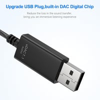 Vezetékes USB Gaming Headset Mikrofonnal és Zajszűréssel PC, PS4, PS5, Laptop 3