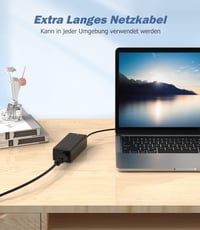 Shefor 65W Laptop Töltő Acer Aspire 5, Swift 1 3 5, Chromebook Sorozathoz - 19V 3.42A Univerzális Adapter 3.0x1.1mm Csatlakozóval - Fekete 5