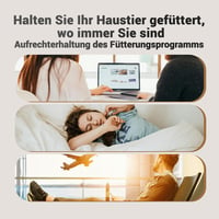 IMIPAW WiFi Automata Adagoló Macskáknak és Kistestű Kutyáknak - 4L Száraztáp Adagoló, Programozható, Napi 1-10 Etetés, Applikációval Vezérel 8