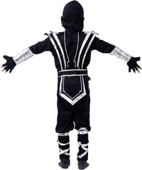 Ninja jelmez szett 8-10 éveseknek, kiegészítőkkel 4