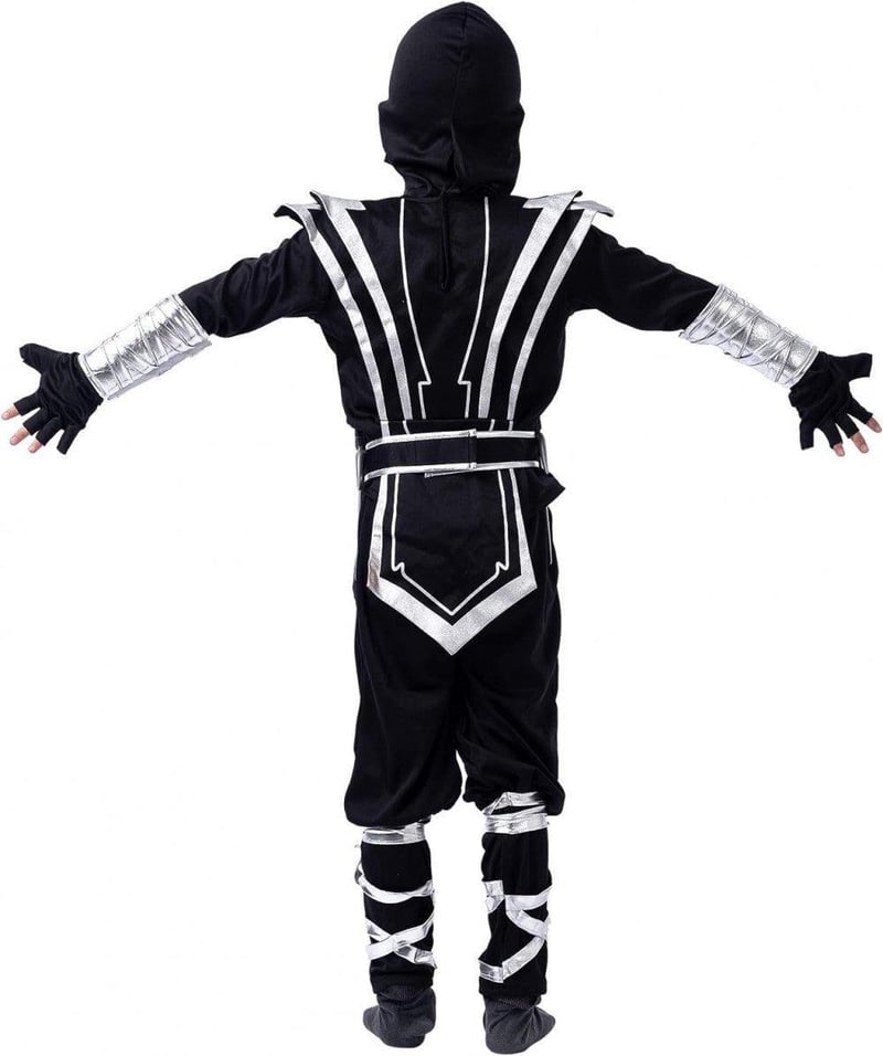 Ninja jelmez szett 8-10 éveseknek, kiegészítőkkel