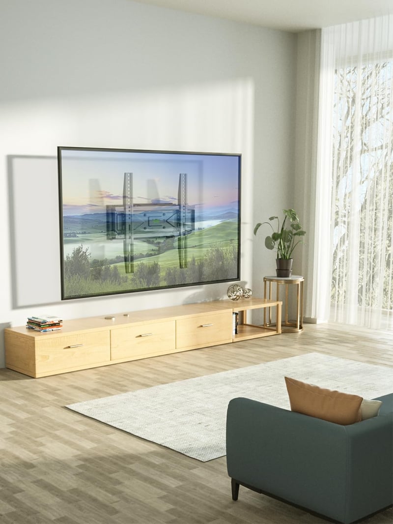 USX-MOUNT dönthető, forgatható TV fali tartó 32-70" LED, OLED, plazma TV-hez, 50kg-ig