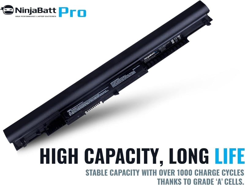 NinjaBatt Pro HP akkumulátor 250 G5, 255 G5 laptopokhoz - 4 cellás, 2600mAh, Samsung cellákkal