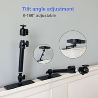 AiFeelife Többszögű Projektor Állvány - Láthatatlan Telepítésű Fém Tartó Ágyhoz és Kanapéhoz, Kompatibilis XGIMI, Nebula, VANKYO, Epson Proj 7