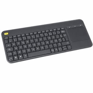 Logitech K400 Plus bežična tipkovnica s touchpadom, francuski AZERTY raspored — prodaje se bez USB prijamnika (stanje: vidi 2. sliku)