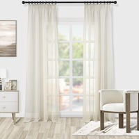 Topfinel antracit félátlátszó fényáteresztő függöny nappali és hálószoba ablakra 140x245 cm 7