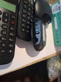 Bezdrôtový telefón Logicom ILOA 255T DECT, súprava Duo — chýbajú prepojovacie a napájacie káble (stav: pozri 2. obrázok) 3