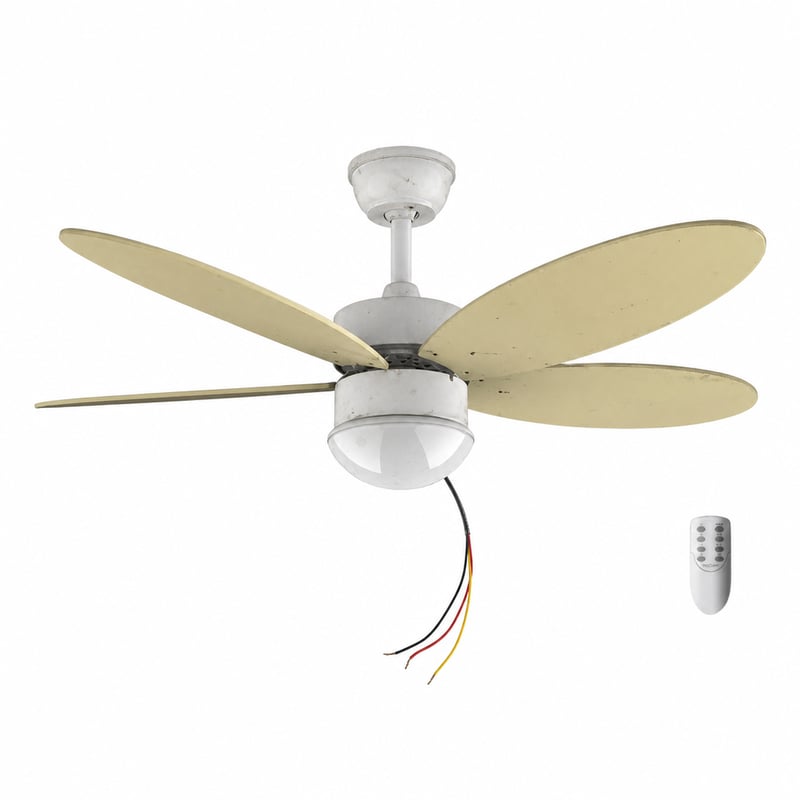 Ventilator de tavan Cecotec EnergySilence Aero 4260 SunLight — defect, pentru piese: nu funcționează, pentru reparat sau pentru piese (stare: vezi a 2-a imagine)