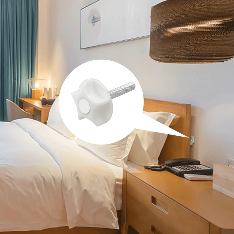 Homsyway 6 darabos ágy- és bútorrögzítő csavarkészlet