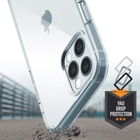 Apple iPhone 12 Pro Max Átlátszó Ütésálló Tok Edzett Üveggel 4