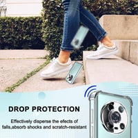 Honor Magic 4 Pro Szivárvány Szilikon Tok Állítható Nyakpánttal 7