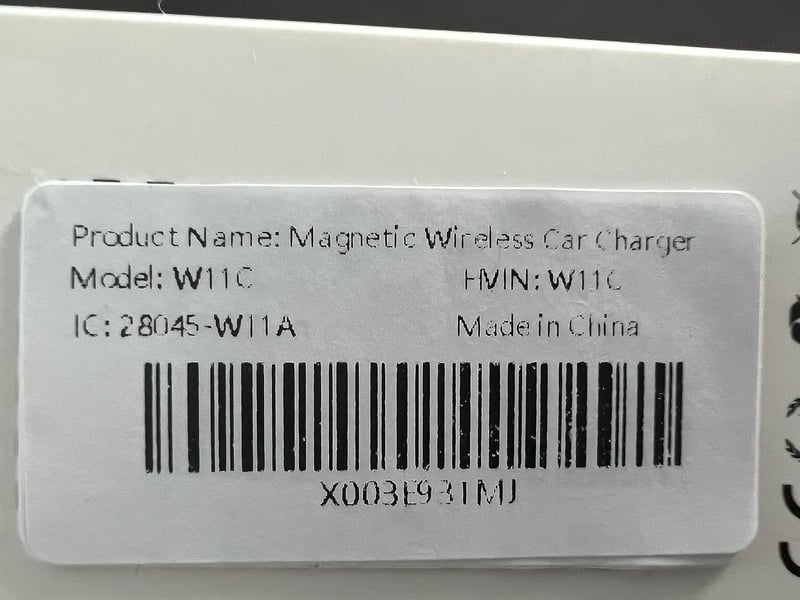 MagSafe autós töltő és tartó iPhone 15-12 sorozathoz - gyorstöltés, alumínium ház