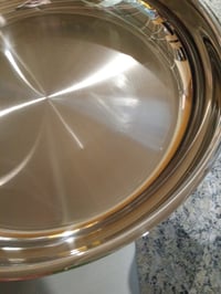 Tigaie WMF Profi din oțel inoxidabil 28 cm, Cromargan, fără strat antiaderent, pentru inducție, universală — zgârieturi la interior (stare: vezi a 2-a fotografie) 2