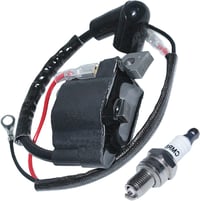 ADEFOL Gyújtótekercs Gyújtógyertyával Honda GX35 UMK435 Sorozathoz - Kompatibilis Bozótvágóval és Fűkaszával - Gyújtómodul Alkatrész 6