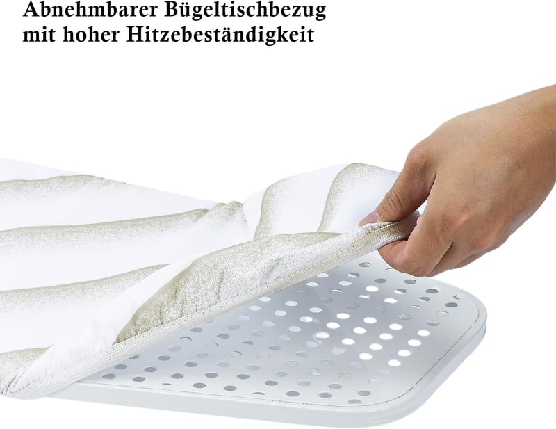 ybaymy 180° Forgatható Összecsukható Vasalódeszka - Kihúzható Fiókos Kivitel Szekrénybe, Mosókonyhába, Helytakarékos, 95x30x9 cm