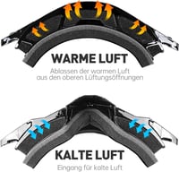 NENKI Motocross Szemüveg Orrvédővel - Fekete Unisex Motorozáshoz, Sízéshez, MTB-hez 4