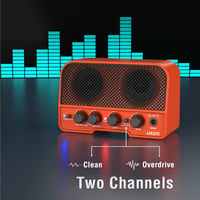 Lekato 10W Bluetooth E-gitár erősítő - Hordozható, újratölthető, 3 sávos EQ 2