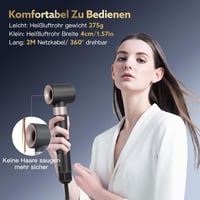 Webeauty 3 az 1-ben Ionos Hajszárító és Automata Hajformázó, Nagy Teljesítményű 6