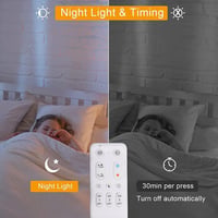 BOBOPAI Virág Mintás LED Mennyezeti Lámpa 24W - Távirányítós, Fényerőszabályozós Fa Lámpatest, Időzítővel és Éjszakai Fénnyel, 2400 lm, Mode 4