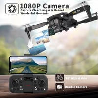 Toladrone TD12Pro FPV Drón 1080P Kamerával - Kefementes Motorral, Optikai Pozicionálással, 90° Állítható Kamerával, Kezdőknek és Haladóknak 3