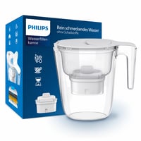 Cană filtrantă Philips 2,6 L + 2 arome + cartuș de schimb, filtrare rapidă — aromă lipsă, gura de turnare deteriorată (stare: vezi a 2-a imagine) 1