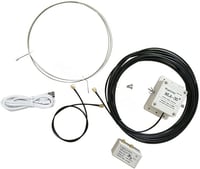 GutView MLA-30+ Hurokantenna 0,5-30MHz - Aktív Vevőantenna Rövidhullámú Rádióhoz, 60m Hatótávolság, Sötétzöld 1