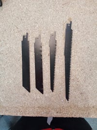Lame pentru ferăstrău sabie cu acumulator Ayolofei compatibile cu ferăstraiele sabie Makita 18V, 4 lame de schimb pentru tăierea lemnului și a metalului 3