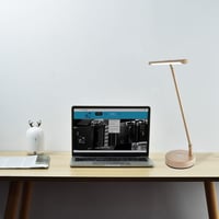 BootyBay IN78LEDKLG1 Alumínium Zongoralámpa 78 LED-del - Asztali Lámpa Vezeték Nélküli Töltéssel, Fényerőszabályzóval, USB-A Porttal, Matt A 6