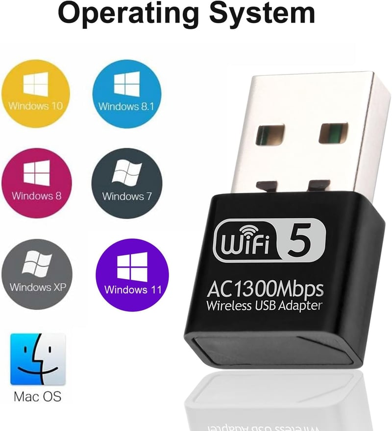 TP-Link AC1300 USB WiFi adapter, 867Mbps, Windows/Mac kompatibilis