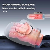 EPROICKS Vezeték Nélküli Kéz Masszírozó Melegítő Funkcióval - 3 Légnyomás Mód, 5 Erősségi Szint, Arthritis Enyhítésre, Ajándék Ötlet 5