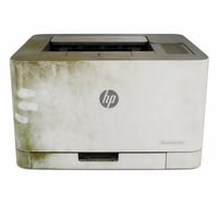 HP Color Laser 150nw laserski printer u boji A4 Wi-Fi LAN USB bijelo-sivi — neispravan, za dijelove: uređaj je zadimio (stanje: vidi 2. sliku) 1