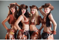 Barna AcserGery Cowboy Kalap - Western Stílusú Jelmez Kiegészítő Farsangra, Halloweenre 5