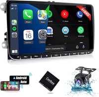 VW Golf, Passat, Polo, Tiguan 9" Android 12 autórádió GPS-szel, CarPlay-jel, 64GB 1