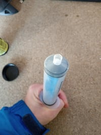milKit Compact Tubeless sustav ventila 75 mm crni - 60 ml injektor za brtvilo — nepotpun, korišteni ventil (stanje: vidi 2. sliku) 3