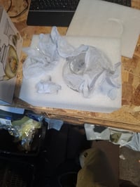 Ceainic de sticlă Teabloom cu infuzor detașabil 1,2 L, termorezistent, compatibil cu cuptorul cu microunde — Fără floare de ceai (stare: vezi a 2-a imagine) 2